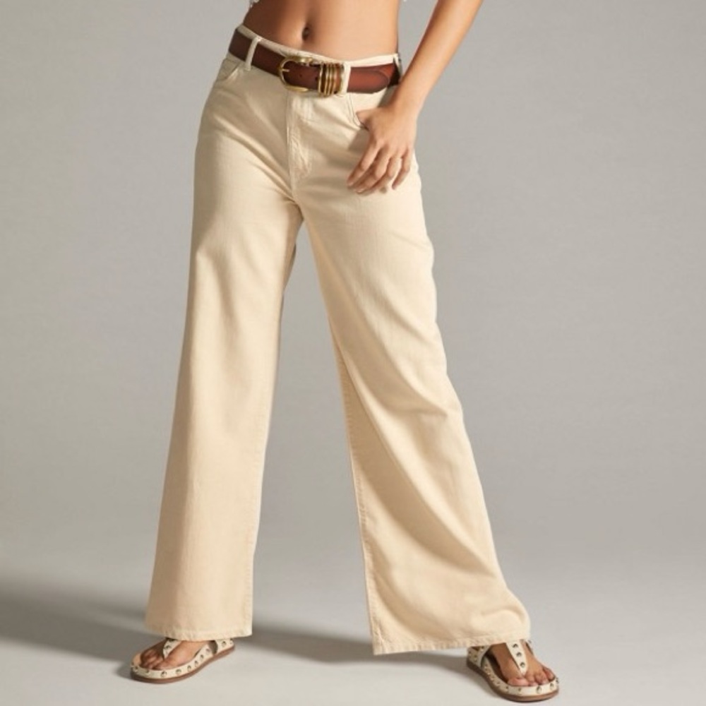 Anthropologie Pilcro The Annie Women's Wide Leg Jeans Size 26